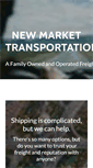 Mobile Screenshot of newmarkettransportation.com
